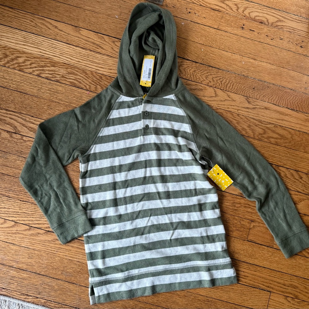 rumi + ryder The Cozy Henley Hoodie - Size Medium - NWT